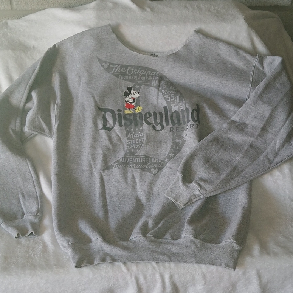 Disney Gray Crewneck Men's Sweater
